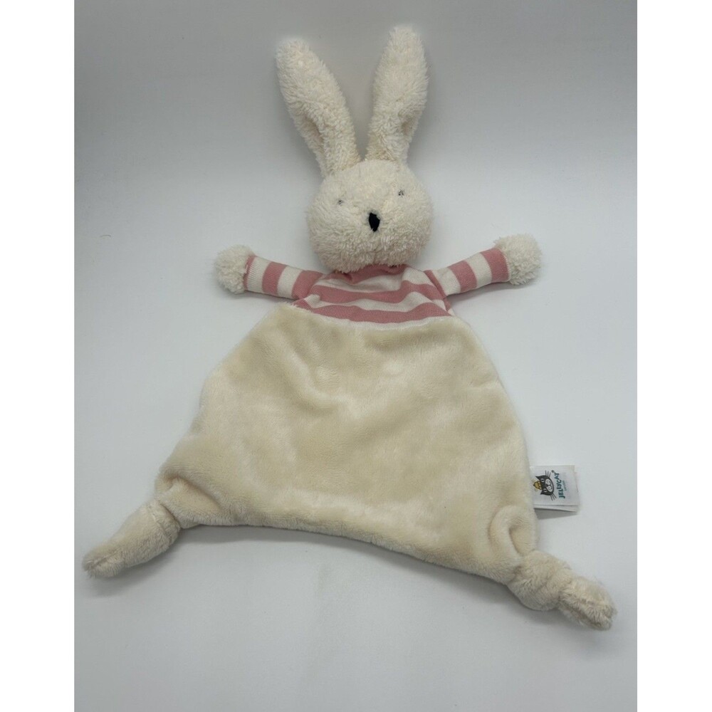 Jellycat Bredita Bunny Soother Baby Comforter Blanket Lovey Retired
